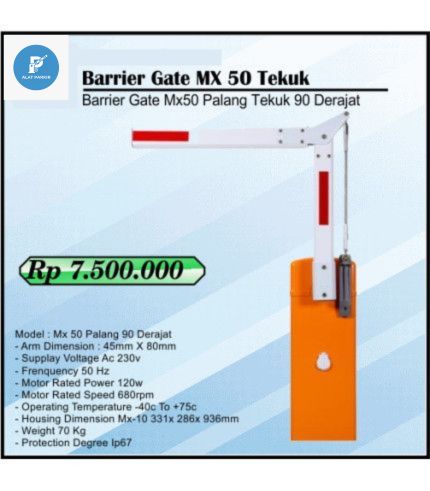Barrier Gate MX 50 Palang Tekuk 90 Derajat