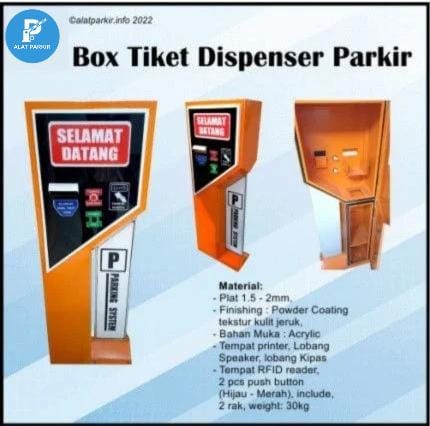 Box Tiket Dispenser Parkir AP158