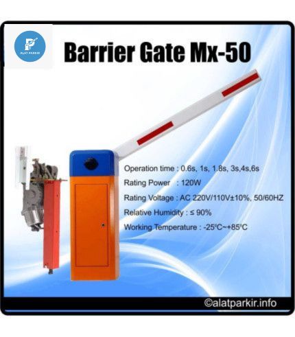 Mesin Portal Otomatis | Barrier Gate MX-50 AC