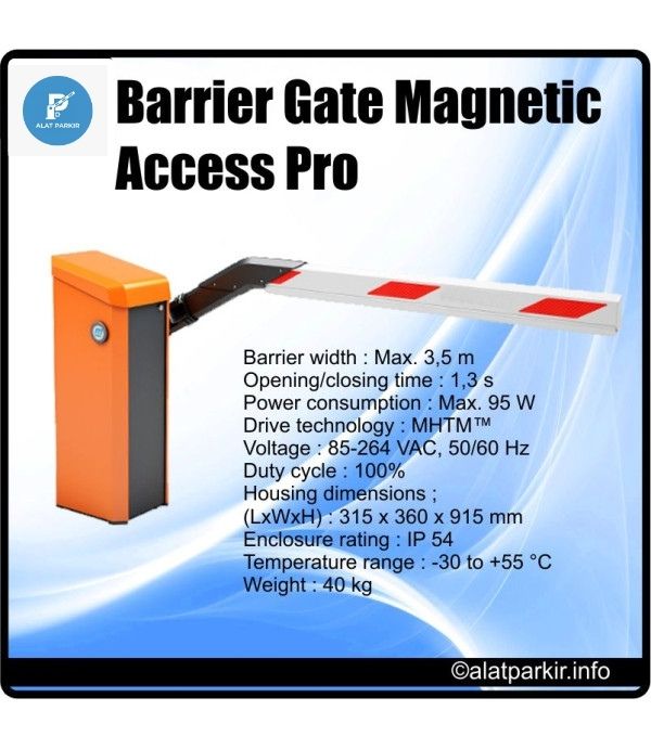 Barrier Gate Magnetic Access Pro