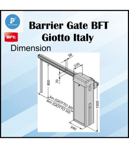 Barrier Gate BFT Giotto Ultra 36