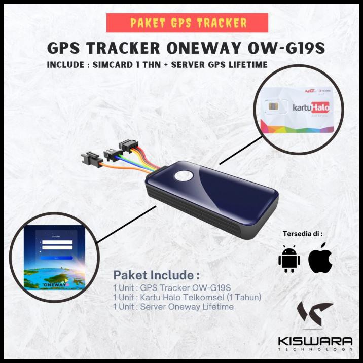 GPS Tracker Oneway G19S Pelacak Mobil