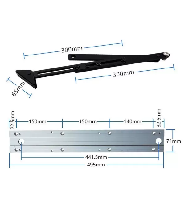 Door Closer Pintu Otomatis Swing Door Otomatis Mesin Pembuka Pintu Swing Door Opener Listrik