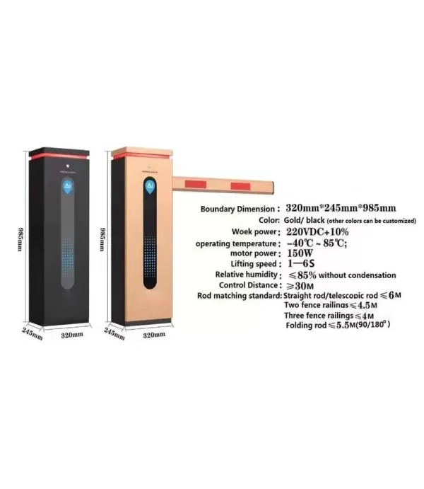 Mesin Palang Otomatis Murah BLDC New Alat Parkir