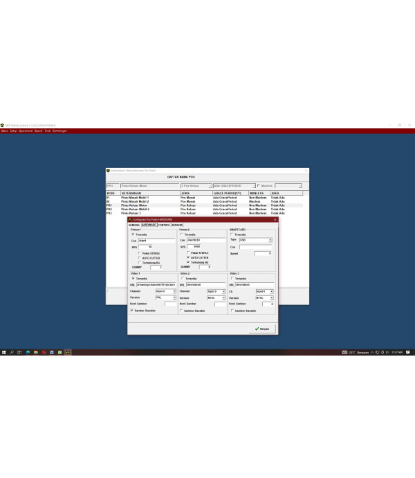 Software Parkir Linux Support Emoney
